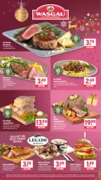 Gazetka promocyjna Wasgau - Gazetka - ważna od 27.12 do 27.12.2025 - strona 4 - produkty: angebot, angebote, auer, beef, bio, bio-rindfleisch, braten, Brei, burger, eis, elle, entrecôte, fleisch, gewürz, gulasch, kotelett, mac, nuss, pfanne, pfannen, rind, rinder, rindfleisch, roastbeef, saft, schnitten, schwein, schweine, schweinefleisch, suppe, suppen, suppenfleisch, Ti, tisch, wein, weine