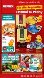 Gazetka promocyjna Penny - Prospekte - Gazetka - ważna od 09.11 do 09.11.2024 - strona 1 - produkty: coupon, dallmayr, ente, erde, kaffee, Schal, Schale, storck, Ti, toffifee