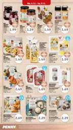 Gazetka promocyjna Penny - Prospekte - Gazetka - ważna od 09.11 do 09.11.2024 - strona 16 - produkty: apfel, beere, butter, creme, Croissant, croissants, eis, eiscreme, fisch, Gänseleber, gewürz, Knödel, kokos, krone, leberwurst, LG, marzipan, nudel, nudeln, reis, rotkohl, salami, sauce, schwein, Sorbet, tee, thunfisch, Ti, wein, Wild, Wildschwein, wurst, ZTE