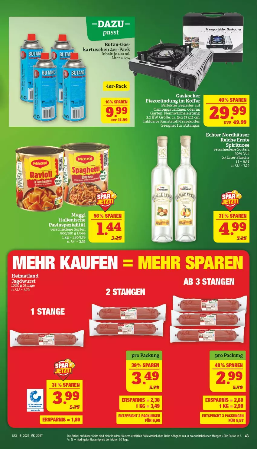 Aktueller Prospekt Marktkauf - Prospekt - von 30.04 bis 06.05.2023 - strona 43 - produkty: eis, flasche, Garten, Kocher, koffer, LG, pasta, reis, Spezi, Ti, ZTE