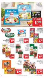 Gazetka promocyjna Marktkauf - Prospekt - Gazetka - ważna od 06.05 do 06.05.2023 - strona 16 - produkty: Becher, bifi, campofrio, chorizo, eis, ente, galbani, gin, grill, houdek, kabanos, Käse, mozzarella, pfanne, reinert, reis, rel, rotkäppchen, salakis, salami, schafkäse, Tapas, tee, wurst, ZTE