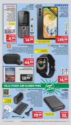 Gazetka promocyjna Marktkauf - Prospekt - Gazetka - ważna od 06.05 do 06.05.2023 - strona 33 - produkty: adapter, akku, auer, Bank, batterie, buch, cin, deka, eis, elle, ente, frontkamera, HP, jbl, kamera, kopfhörer, ladekabel, Lampe, leds, LG, monitor, powerbank, Rauch, reis, rel, ring, Schal, schnellladefunktion, smartphone, smartwatch, speicherkarte, Sport, Ti, usb, wasser
