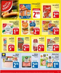 Gazetka promocyjna Edeka - Prospekte - Gazetka - ważna od 11.10 do 11.10.2025 - strona 17 - produkty: auer, Bau, Bauer, bier, bockwurst, braten, buch, burger, Cabanossi, deka, dell, eis, Geflügel, Holz, jagdwurst, landjäger, lyoner, mit pistazien, mortadella, paprika, pistazien, salami, schinken, schnitten, Speck, spitzenqualität, südtiroler, Ti, wiener, wurst, Yo