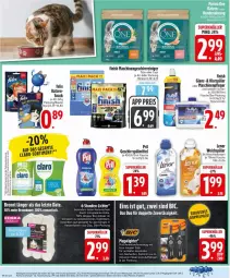 Gazetka promocyjna Edeka - Prospekte - Gazetka - ważna od 11.10 do 11.10.2025 - strona 22 - produkty: Cap, eis, ente, Finish, flasche, geschirr, hundenahrung, klarspüler, lenor, Maschinenpfleger, pril, reiniger, reis, snack, Ti, ZTE