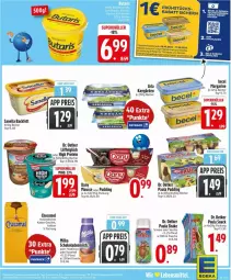 Gazetka promocyjna Edeka - Prospekte - Gazetka - ważna od 11.10 do 11.10.2025 - strona 7 - produkty: arla, becel, Becher, Dany, Dr. Oetker, eis, flasche, getränk, kakao, LG, Löffel, margarine, mousse, Paula, paula pudding, payback, pudding, reis, schoko, shake, snack, Ti, vanille