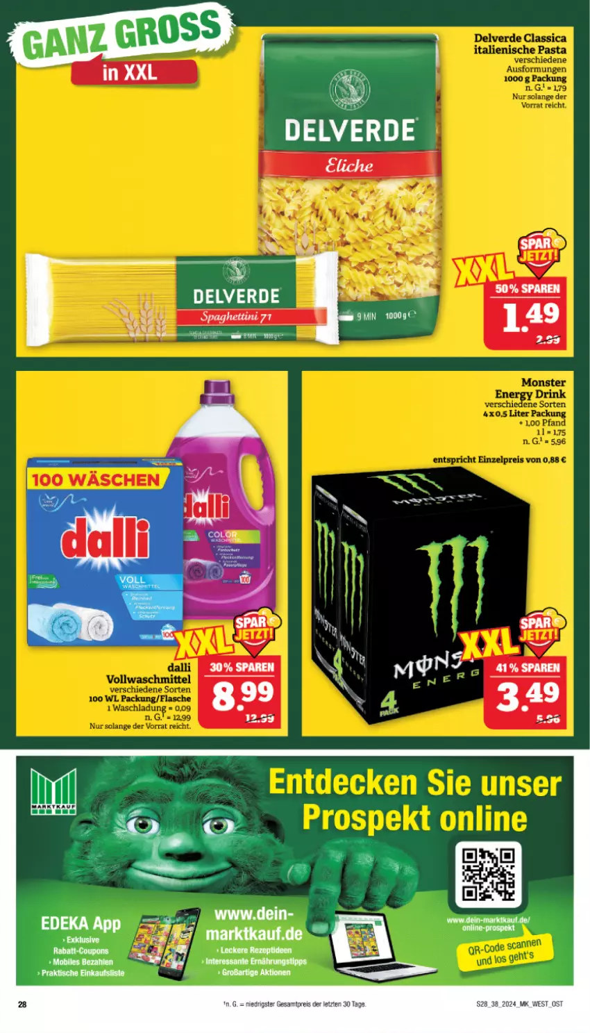 Aktueller Prospekt Marktkauf - Prospekt - von 15.09 bis 21.09.2024 - strona 28 - produkty: eis, erde, reis, rezept, spaghetti, Ti, ZTE