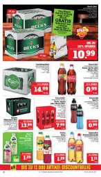 Gazetka promocyjna Marktkauf - Prospekt - Gazetka - ważna od 21.09 do 21.09.2024 - strona 22 - produkty: almdudler, beck's, bier, bio, carlsberg, carlsberg beer, coca-cola, cola, eis, fanta, flasche, kräuter, limo, limonade, Mezzo Mix, reis, Spaten, Sport, sprite, tee, Ti, volvic, ZTE