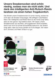 Gazetka promocyjna Zeeman - Prospekte - Gazetka - ważna od 15.03 do 15.03.2024 - strona 23 - produkty: Bau, baumwolle, beko, dell, elle, ente, Füßlinge, Intel, Kinder, LG, Liege, Mode, sneaker, sneakersocken, socken, Soda, Ti, wolle