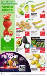 Gazetka promocyjna Kaufland - Gazetka - ważna od 11.05 do 11.05.2022 - strona 14 - produkty: angebot, avocado, besteck, decke, edelstahl, eis, fackelmann, feldsalat, kartoffel, kartoffeln, obst, Obst und Gemüse, sac, salat, salatherzen, Salatmix, speisekartoffeln, spinat, spülmaschinen, Ti, trolli, und gemüse, ZTE