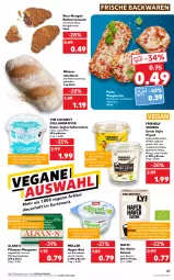 Gazetka promocyjna Kaufland - Gazetka - ważna od 11.05 do 11.05.2022 - strona 27 - produkty: angebot, angebote, auer, backwaren, Becher, bio, braten, brot, butter, coconut, creme, Croissant, edamer, eis, elle, erde, frische backwaren, früchte, früchten, geback, hafer, joghur, joghurt, kokos, Löffel, mac, mango, margarine, margherita, milch, Müller, natur, ndk, Nougatcreme, nuss, Ofen, pflanze, pflanzen, pizza, reis, rezept, rezepte, Ria, rwe, sahne, snack, Ti, vanille, Vegane Sahne, weizenmischbrot, zucker