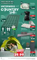 Gazetka promocyjna Kaufland - Gazetka - ważna od 11.05 do 11.05.2022 - strona 38 - produkty: angebot, angebote, auto, Bau, bett, decke, dusche, eis, fenster, kissen, Kuppelzelt, luftbett, moskitonetz, picknickdecke, rwe, sac, schlafsack, Ti, uv-schutz, wasser, Zelt, ZTE