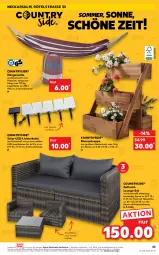 Gazetka promocyjna Kaufland - Gazetka - ważna od 11.05 do 11.05.2022 - strona 43 - produkty: akku, auer, Bau, baumwolle, blume, blumen, Blumentreppe, eis, erde, glasplatte, hängematte, Holz, Kette, kissen, latte, led-licht, lichterkette, Liege, lounge-set, ndk, Rauch, schuhe, sessel, Ti, tisch, versandkostenfrei, wolle