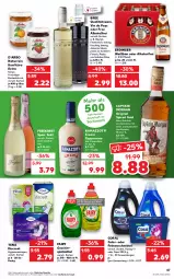 Gazetka promocyjna Kaufland - Gazetka - ważna od 11.05 do 11.05.2022 - strona 47 - produkty: alkohol, angebot, angebote, auer, aufstrich, bier, bree, brot, brotaufstrich, Cap, cappuccino, captain morgan, cin, Coral, creme, Discreet, eis, ente, erdinger, fairy, feinwaschmittel, fleisch, freixenet, frucht, geschirr, geschirrspülmittel, getränk, gin, Käse, konfitüre, konfitüre extra, likör, merl, merlot, natur, original spiced gold, pasta, qualitätswein, rama, ramazzott, ramazzotti, rotwein, rum, sekt, spirituosen, spülmittel, Ti, tisch, vanille, waschmittel, wein, Weißwein, zott