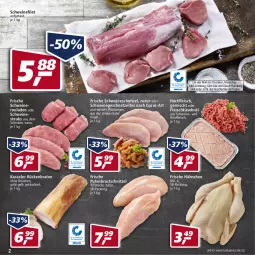 Gazetka promocyjna Real - Real Handzettel - Gazetka - ważna od 12.02 do 12.02.2022 - strona 2 - produkty: braten, eis, filet, fleisch, fleischkäse, Frische Hähnchen, geschnetzeltes, gyros, hackfleisch, Käse, kasseler, Kugel, natur, nero, Nestea, pute, putenbrust, rind, rindfleisch, rouladen, Rückenbraten, Schal, Schale, schinken, schnitzel, schwein, schweine, schweinefilet, Schweineroulade, schweineschnitzel, steak, steaks, Ti, wein, weine, Zelt