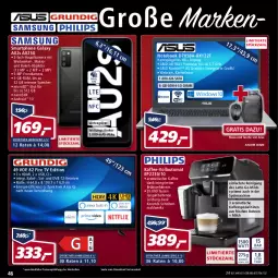 Gazetka promocyjna Real - Real Handzettel - Gazetka - ważna od 12.02 do 12.02.2022 - strona 46 - produkty: akku, AMD Radeon, asus, auto, bohne, bohnen, deo, dvb, DVB-T, eis, elle, ente, frontkamera, hauptkamera, HDMI, kaffee, kaffeespezialitäten, kamera, latte, Maus, microsd, milch, notebook, radeon, Receiver, Reinigung, reis, rum, sim, smartphone, Spektrum, Spezi, spiegel, Tasche, tasse, teller, Ti, tisch, usb