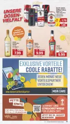 Gazetka promocyjna Famila - Prospekte - Gazetka - ważna od 03.08 do 03.08.2024 - strona 22 - produkty: aperitif, aperol, bacardi, Cap, captain morgan, decke, eis, flasche, gordon, jim beam, johnnie walker, obst, reis, rum, Three Sixty, Ti, ZTE