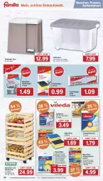 Gazetka promocyjna Famila - Prospekte - Gazetka - ważna od 03.08 do 03.08.2024 - strona 31 - produkty: decke, Deckel, edelstahl, eimer, eis, elle, Holz, kartoffel, mikrofaser, obst, passend für alle, reifen, reiniger, Reinigung, reis, Rollenbox, schwamm, Schwammtuch, teller, Ti, topf, treteimer, tuc, weck, ZTE