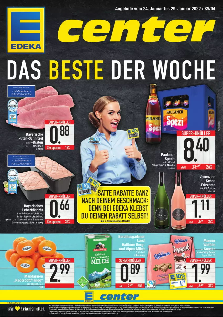 Aktueller Prospekt E Center - Angebote der Woche - von 24.01 bis 29.01.2022 - strona 1 - produkty: ecco, Ti