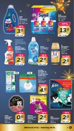 Gazetka promocyjna Netto - Woche 52 - Gazetka - ważna od 30.12 do 30.12.2023 - strona 11 - produkty: Air Wick, bio, Coral, duschgel, fa duschgel, feinwaschmittel, felix, katzensnack, katzensnacks, küche, Küchen, Nassnahrung, Rauch, reiniger, rwe, sagrotan, snack, snacks, sunil, Ti, Trockennahrung, vernel, waschmittel, weichspüler, whiskas, WICK, zitrone