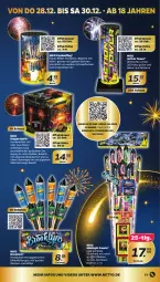 Gazetka promocyjna Netto - Woche 52 - Gazetka - ważna od 30.12 do 30.12.2023 - strona 17 - produkty: auer, batterie, dahlie, deo, LG, Raketen, Römische Lichter, rwe, Ti, tisch