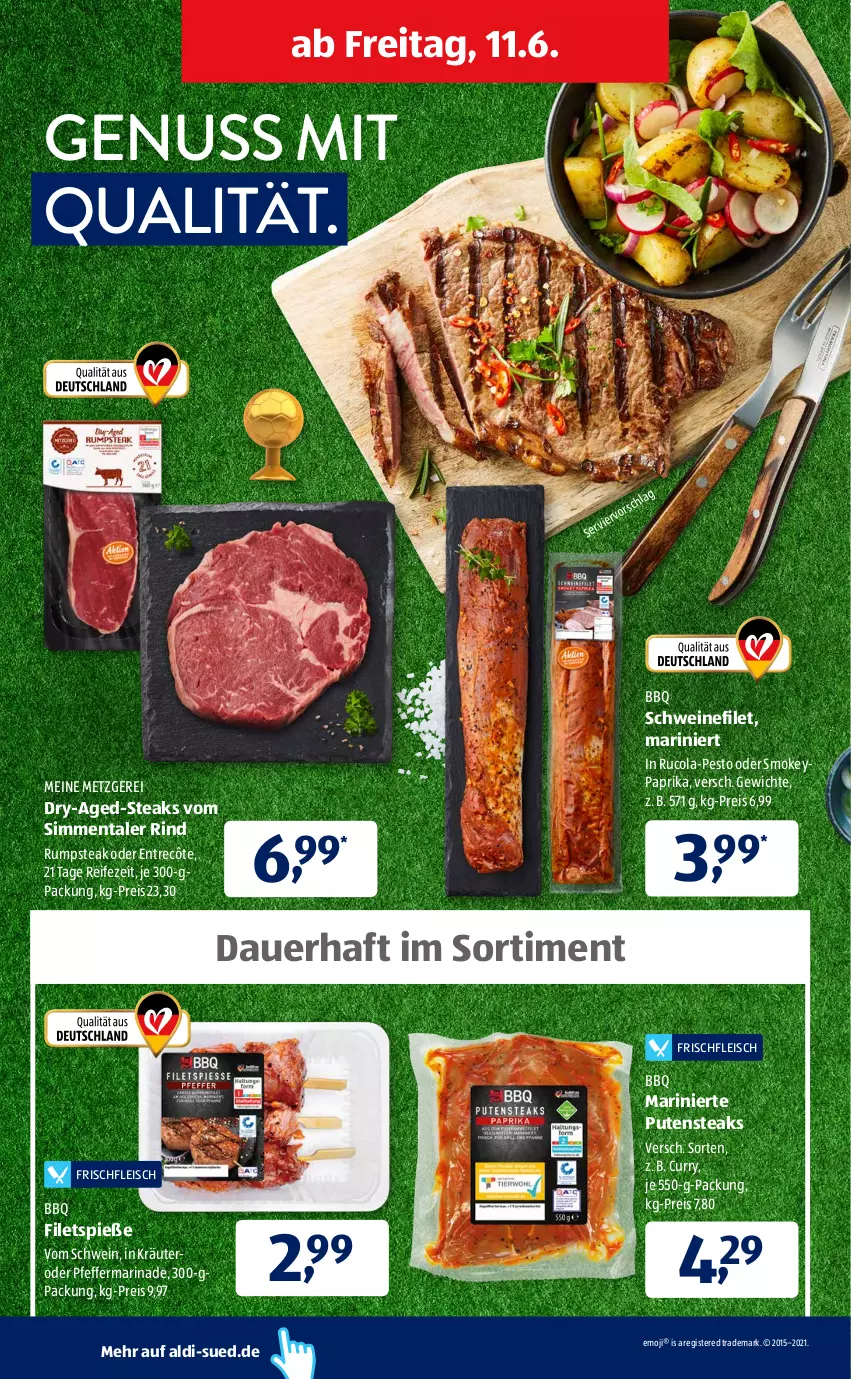 Aktueller Prospekt AldiSud - ALDI Aktuell - von 07.06 bis 12.06.2021 - strona 32