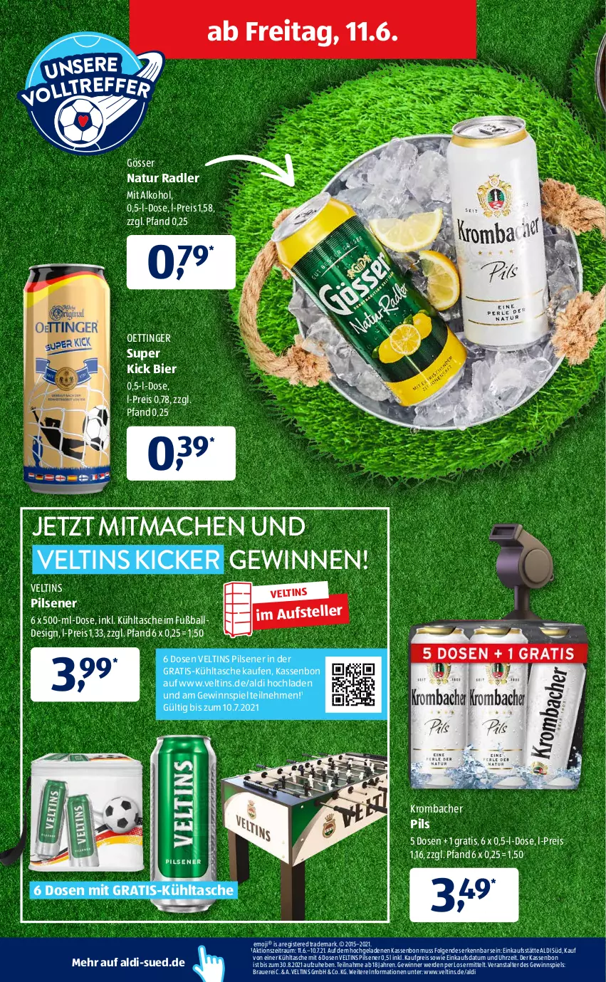 Aktueller Prospekt AldiSud - ALDI Aktuell - von 07.06 bis 12.06.2021 - strona 38