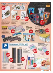Gazetka promocyjna Vmarkt - V-Markt - Gazetka - ważna od 03.08 do 03.08.2022 - strona 17 - produkty: aqua, aufbewahrungsbox, Bleistift, Brei, buch, Clin, Container, din a4, Doppelspitzer, eis, farbstifte, jumbo, Jura, Lampe, Malblock, Mode, ordner, papier, Radiergummi, rel, Ria, ring, schreibwaren, stifte, Ti, tisch, Tüte