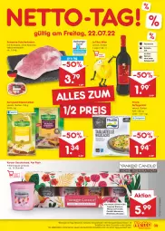 Gazetka promocyjna Netto Marken-Discount - Filial-Angebote - Gazetka - ważna od 23.07 do 23.07.2022 - strona 39 - produkty: angebot, auer, bestpreis, braten, eis, fertiggericht, frosta, geschenkset, Käse, käsescheiben, kerrygold, kerze, lemonade, mac, Macarons, mango, reis, rotwein, schwein, schweine, Ti, usb, wein, weine, Wild, ZTE