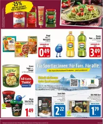 Gazetka promocyjna Edeka - Prospekte - Gazetka - ważna od 07.02 do 07.02.2026 - strona 13 - produkty: ball, banane, beutel, bier, Biere, brot, deka, eintopf, erbsen, frucht, kichererbsen, LG, mazola, Nissin, nudel, nudel-topf, pralinen, snack, Spiele, suppe, Ti, topf