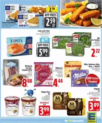 Gazetka promocyjna Edeka - Prospekte - Gazetka - ważna od 07.02 do 07.02.2026 - strona 7 - produkty: Becher, beere, beeren, beutel, brustfilet, daim, deka, eis, ente, Entenbrust, filet, filets, fisch, fischstäbchen, frosta, früchte, häagen-dazs, himbeer, himbeere, himbeeren, iglo, lachs, magnum, milka, natur, nuii, oreo, toblerone, zucker