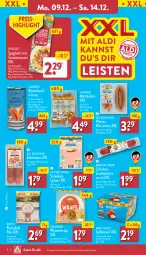 Gazetka promocyjna Aldi Nord - Von Montag - Gazetka - ważna od 14.12 do 14.12.2024 - strona 6 - produkty: aldi, apfel, beutel, brot, brötchen, Edelsalami, eis, frucht, gewürz, Gewürzmischung, hartkäse, Käse, korn, Kornbrot, lyoner, Mett, metten, Mettenden, reis, Ria, salami, sauce, schinken, schwein, schweine, spaghetti, Ti, tomate, tomaten, tomatensauce, vollkornbrot, wein, weine, wiener, wiener würstchen, wrap, wraps, wurst, würstchen, Yo, zwiebel