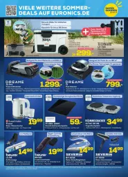 Gazetka promocyjna Euronics - Prospekte - Gazetka - ważna od 22.06 do 22.06.2025 - strona 11 - produkty: akku, auer, auto, beurer, eis, haartrockner, HP, K2, kraft, latte, Leuchte, Massagegerät, pool, Reinigung, reis, rel, ritter, russell hobbs, Schal, sekt, severin, Sport, tee, Ti, tisch, Trockner, wasser