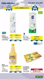 Gazetka promocyjna Metro - Wochen-Angebote Gastro - Gazetka - ważna od 08.11 do 08.11.2025 - strona 12 - produkty: angebot, bio, butter, eis, flasche, Käse, käsescheiben, leerdammer, mac, milch, nuss, pflanze, pflanzen, Pflanzenfett, reis, sahne, schlagsahne, schnittkäse, schnittkäsescheiben, Ti, tiefpreis