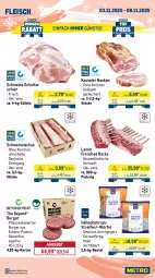 Gazetka promocyjna Metro - Wochen-Angebote Gastro - Gazetka - ważna od 08.11 do 08.11.2025 - strona 3 - produkty: angebot, beutel, burger, eis, erbsen, fleisch, gewürz, kasseler, Kette, lachs, lamm, Metro, pflanze, pflanzen, reifen, schwein, schweine, Schweinelachs, soja, Ti, wein, weine, würfel, Yo