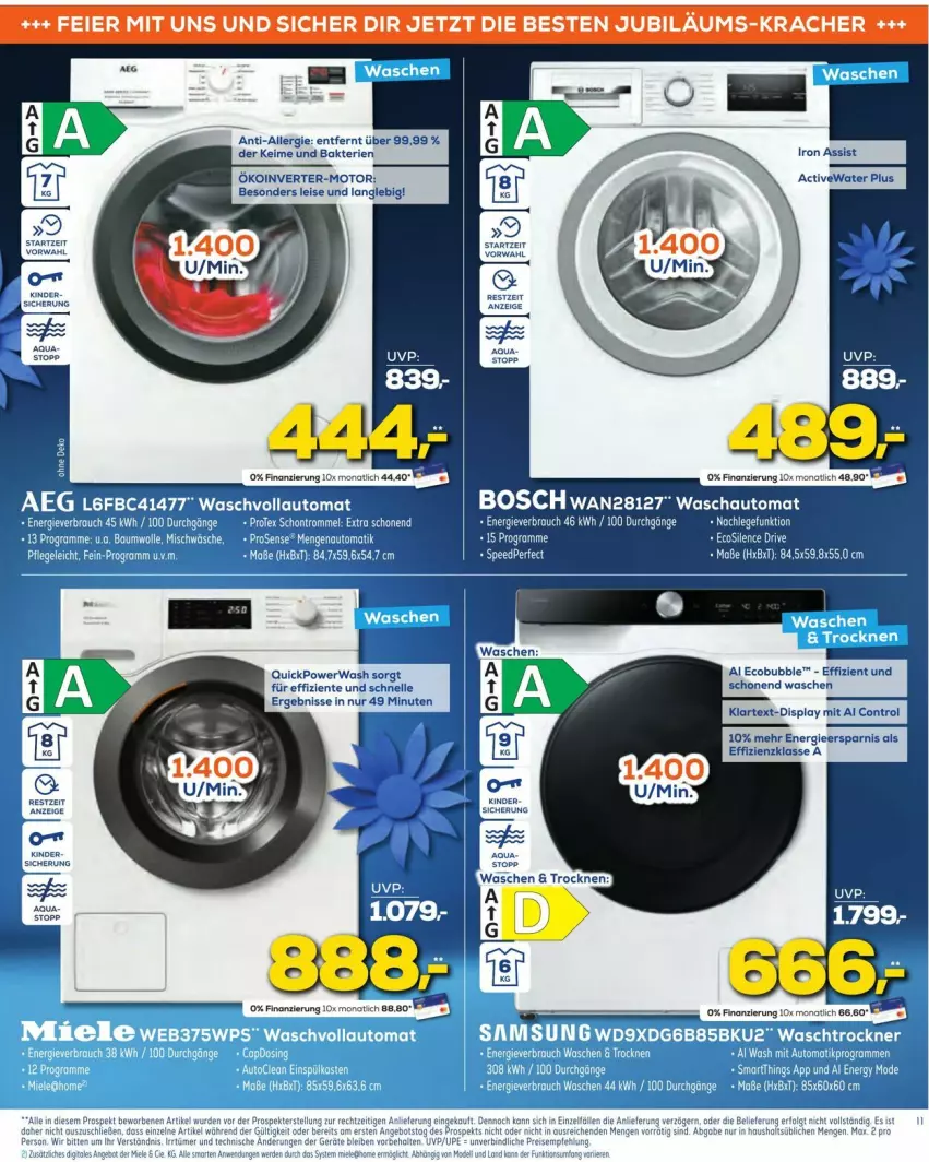 Aktueller Prospekt Euronics - Prospekte - von 10.09 bis 16.09.2025 - strona 11 - produkty: auto, bosch, Ecobubble, eier, eis, elle, ente, kracher, Ti