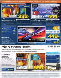Gazetka promocyjna Euronics - Prospekte - Gazetka - ważna od 16.09 do 16.09.2025 - strona 2 - produkty: dvb, eier, eis, euronics xxl, Germ, HDMI, hisense, led tv, Mode, qled, qled-tv, Rauch, reis, Samsung, soundbar, Ti, tisch, tuner, usb, vorteilspreis