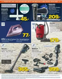Gazetka promocyjna Euronics - Prospekte - Gazetka - ważna od 16.09 do 16.09.2025 - strona 9 - produkty: akku, aust, beleuchtung, bodenstaubsauger, Brei, bügel, Bügeleisen, bürste, bürsten, dampfbügeleisen, eier, eis, Elektro, kraft, led-beleuchtung, miele, mit led-beleuchtung, Philips, rasierer, staubsauger, tee, Teleskop, Ti, zahnbürste