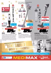 Gazetka promocyjna Medimax - MEDIMAX Prospekt KW52 2022 - Gazetka - ważna od 29.12 do 29.12.2022 - strona 8 - produkty: abholpreise, adapter, aeg, akku, Akku-Staubsauger, asti, auer, Behälter, bürste, dekoration, drucker, eimer, eis, Elektro, elle, Engel, erde, Ergee, handstaubsauger, kerze, kraft, LG, mastercard, matratze, matratzen, möbel, papier, Pinsel, Reinigung, reis, rwe, staubsauger, Stielsauger, Ti, und matratze, wandhalterung