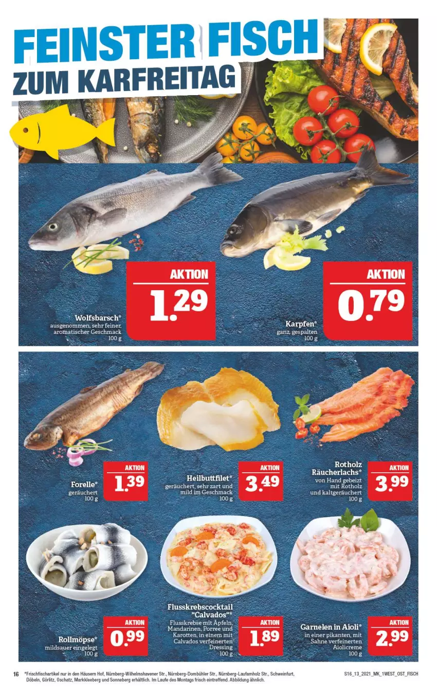 Aktueller Prospekt Marktkauf - Prospekt - von 28.03 bis 03.04.2021 - strona 16 - produkty: aioli, auer, cocktail, elle, ente, fisch, forelle, frischfisch, Holz, Krebs, lachs, mac, mandarine, mandarinen, Räucherlachs, rel, sahne, schwein, tee, Ti, tisch, wein