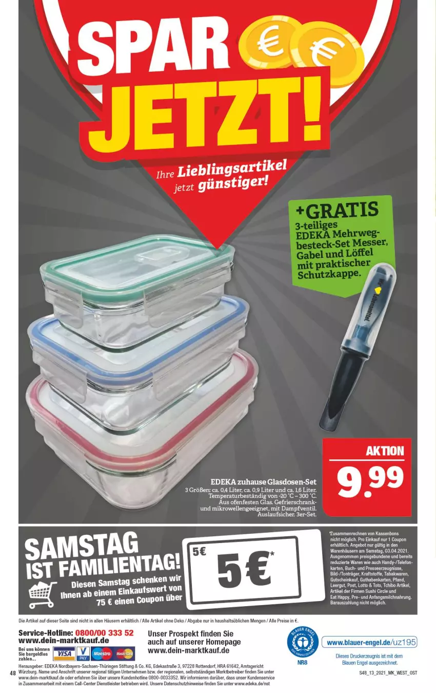 Aktueller Prospekt Marktkauf - Prospekt - von 28.03 bis 03.04.2021 - strona 48 - produkty: Astra, buch, coupon, deka, eis, elle, ente, gefrierschrank, guthabenkarte, gutschein, Handy, kraft, mikrowelle, Ofen, Omep, reis, sac, Schrank, Sushi, Tchibo, tee, telefon, Ti