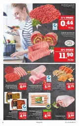 Gazetka promocyjna Marktkauf - Prospekt - Gazetka - ważna od 03.04 do 03.04.2021 - strona 10 - produkty: braten, bratwurst, burger, eis, fleisch, gin, hackfleisch, hackfleisch gemischt, hamburger, kotelett, lachs, Nackensteak, nackensteaks, natur, Oberschalenrouladen, paprika, pute, Putenoberkeule, Ria, rind, rinder, rinderhackfleisch, ring, rollbraten, rostbratwurst, rouladen, Schal, Schale, schwein, schwein und rind, schweine, schweinerücken, steak, steaks, Tasche, taschen, Ti, vom schwein und rind, wein, weine, wurst