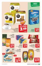 Gazetka promocyjna Marktkauf - Prospekt - Gazetka - ważna od 03.04 do 03.04.2021 - strona 27 - produkty: Blüte, brot, Cap, cappuccino, cerealien, cin, dolce gusto, Dr. Oetker, flasche, jacobs, knäckebrot, korn, kuchen, Ländertee, langnese, mehl, Meßmer, milch, oreo, rezept, tee, Ti, wasa, Wild