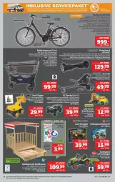 Gazetka promocyjna Marktkauf - Prospekt - Gazetka - ważna od 03.04 do 03.04.2021 - strona 44 - produkty: akku, Anhänger, auto, Bau, bett, bollerwagen, dell, eis, elle, Kugel, Mode, ndk, Rauch, reis, Sandkasten, scooter, Sport, Tasche, teller, Ti, wasser