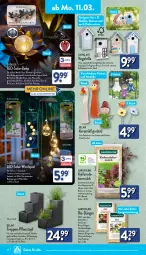 Gazetka promocyjna Aldi Nord - Von Montag - Gazetka - ważna od 16.03 do 16.03.2024 - strona 14 - produkty: aldi, aust, beutel, bio, brut, dell, dünger, eis, elle, Garten, gin, Holz, Kraut, Kugel, Mett, Mode, Pflanztopf, rasen, Ria, Schmetterling, Ti, tomate, tomaten, topf, und gemüse, wasser, ZTE