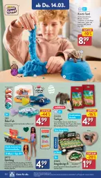 Gazetka promocyjna Aldi Nord - Von Montag - Gazetka - ważna od 16.03 do 16.03.2024 - strona 20 - produkty: Bad, Barbie, batterie, batterien, beutel, dell, Elefant, elle, erde, Hot Wheels, Mattel, Mode, monster, Monster Truck, pingui, Ria, Schleich, schwein, spielzeug, teller, Ti, wasser, wein