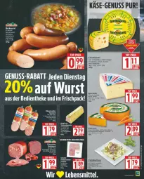 Gazetka promocyjna Edeka - Prospekte - Gazetka - ważna od 25.10 do 25.10.2025 - strona 5 - produkty: appenzeller, auer, Bau, Bauer, beere, beeren, bockwurst, eis, elle, filet, hartkäse, HP, joghur, joghurt, karotten, Käse, leerdammer, mac, nuss, rebell, reis, Ria, rügenwalder, saft, schnittkäse, schwein, schweine, schweinefilet, schweizer hartkäse, tee, top-preis, wein, weine, wurst, ZTE