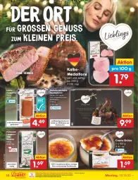 Gazetka promocyjna Netto Marken-Discount - Filial-Angebote - Gazetka - ważna od 17.12 do 17.12.2022 - strona 10 - produkty: bestpreis, buch, creme, eis, filet, fleisch, Holz, Kalbsmedaillons, korn, lachs, leine, medaillons, milch, ndk, nuss, pfanne, Rauch, reis, saft, Ti, tisch, Wild, zucker