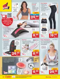 Gazetka promocyjna Netto Marken-Discount - Filial-Angebote - Gazetka - ważna od 17.12 do 17.12.2022 - strona 30 - produkty: Brei, eis, elle, fernbedienung, gin, Halteschlaufe, jeans, Laufen, leds, leggings, Leuchte, Liege, Massagegerät, ndk, reis, Schal, sessel, Stühl, Ti, Tiere, tisch, topf