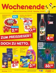 Gazetka promocyjna Netto Marken-Discount - Filial-Angebote - Gazetka - ważna od 17.12 do 17.12.2022 - strona 35 - produkty: angebot, bestpreis, bohne, bohnen, deo, eis, joghur, joghurt, kaffee, kaffeebohnen, kräuter, likör, mövenpick, mövenpick kaffee, pflaume, pflaumen, reis, rwe, sac, sahne, spee, Ti, timer, tomate, tomaten, waschmittel, wilthener, zott, ZTE