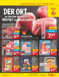 Gazetka promocyjna Netto Marken-Discount - Filial-Angebote - Gazetka - ważna od 17.12 do 17.12.2022 - strona 37 - produkty: angebot, aqua, aufstrich, bestpreis, braten, brot, brotaufstrich, eis, filet, fleisch, geback, Geflügel, jungbullen, kräuter, Krustenschinken, lachs, lachsfilet, lachsschinken, natur, reis, rouladen, schinken, schwein, schweine, schweine-filet, schweinebraten, Ti, tisch, wein, weine, wurst, würstchen, ZTE